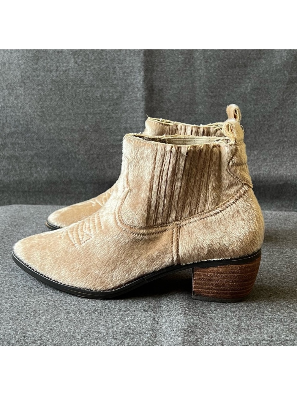 Band of Gypsies Cow Fur Cowboy Boots